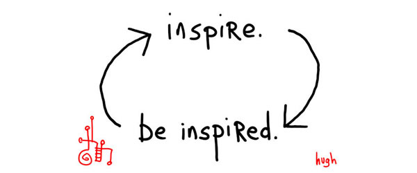 Inspire be inspired loop Inspire be inspired loop