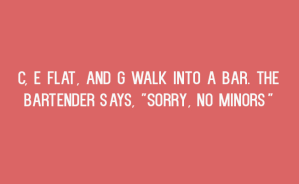 Sorry no minors